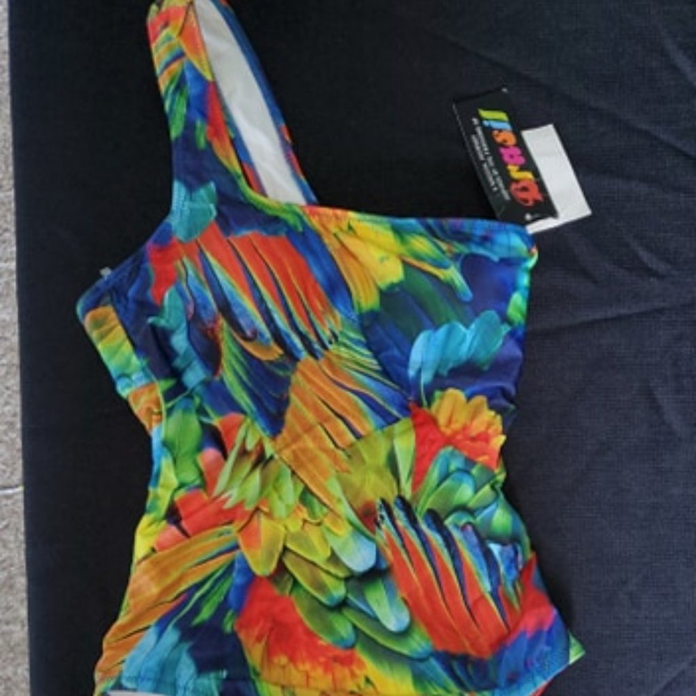 ABS one piece bathing suit